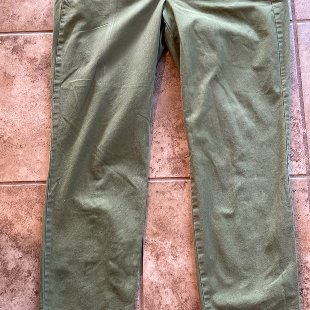Green J.Crew pants